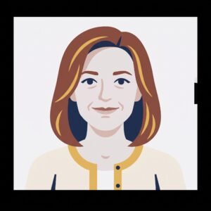Illustrated portrait of Eleanor Whitcombe